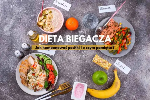 Zdrowe posiłki dla biegacza: owsianka, kurczak z ryżem, łosoś z warzywami, owoce i baton. Co zjesc przed biegiem?